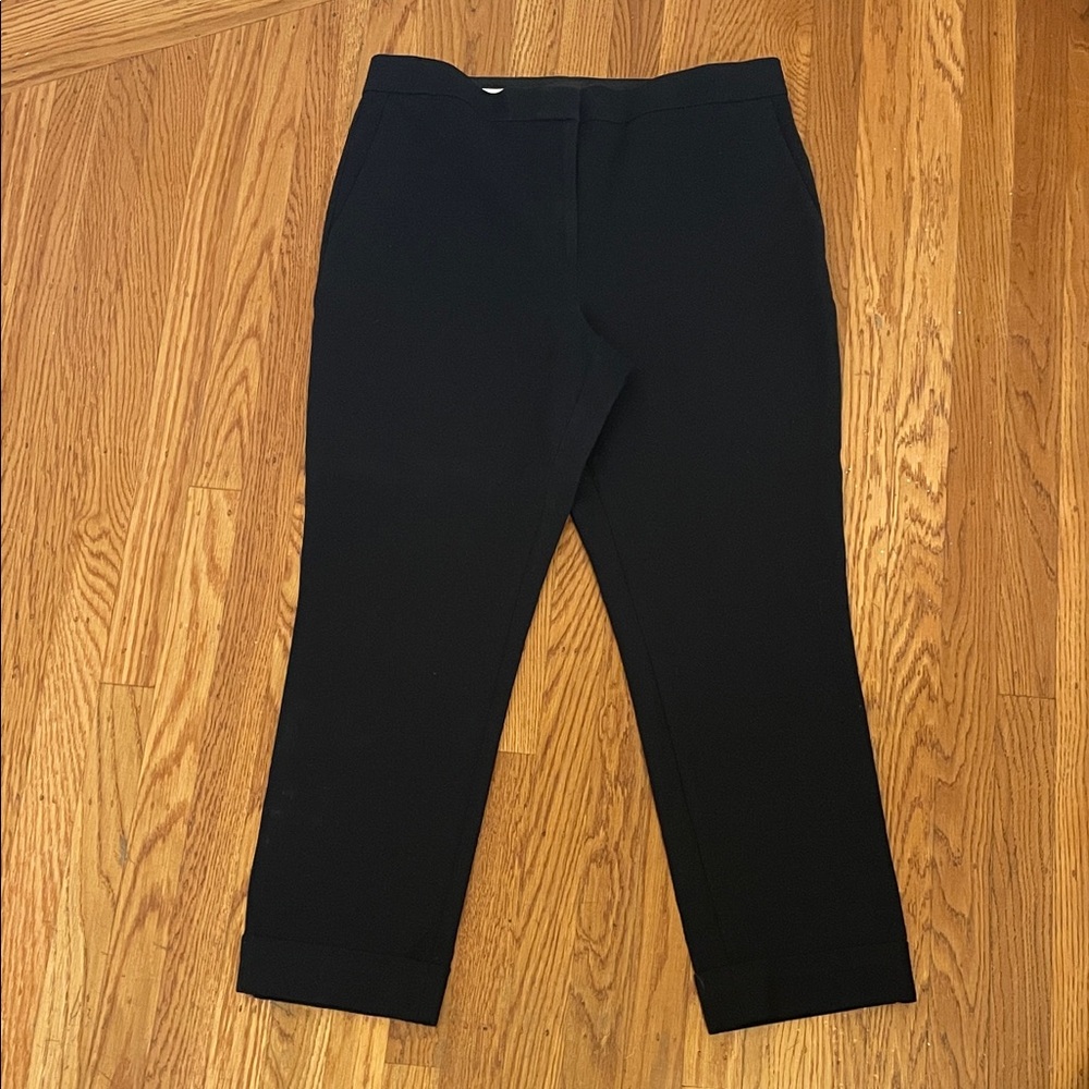 Ann Taylor Women's Black Cropped Trousers